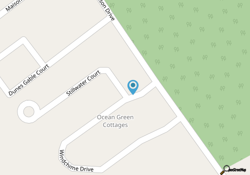 Ocean Green Cottages 9691- 3 Bedroom House map location