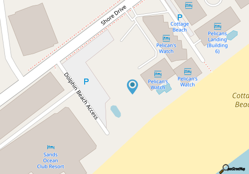 Pirates Paradise - Oceanview 2BR Condo in Arcadian Shores map location