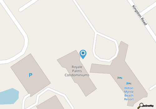 Royale Palms 805 3 Br Elegant Oceanview w/Pool map location