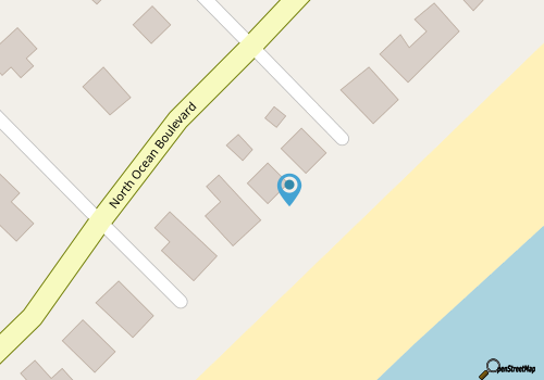 Golden Tide | Oceanfront + Pool + Sleeps 18 map location