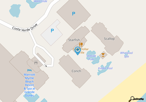 Marriott Ocean Watch Villas offer a little slice of paradise in Myrtle Beach! map location