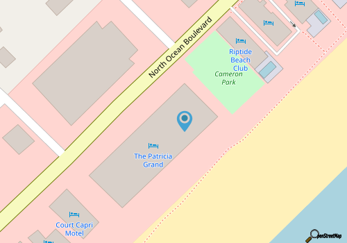 Pet Friendly Patricia Grand Resort 906-1BR Condo with Gorgeous Oceanfront Views map location