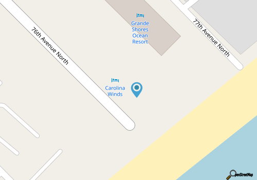Steps from the beach with wonderful amenities  map location
