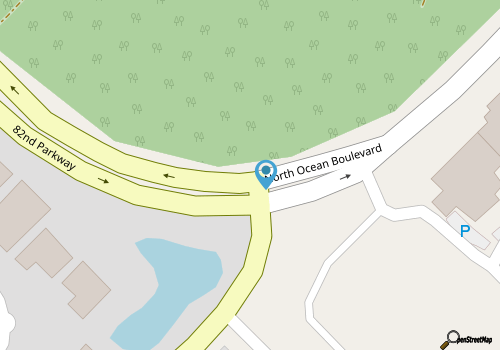 Marriott OceanWatch Resort, Ocean Side. 2 bedrooms, beach, pools, full kitchen map location