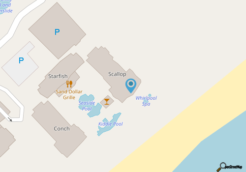 2BR Marriott's OceanWatch at Grande Dunes. Great Location! Family Friendly! map location