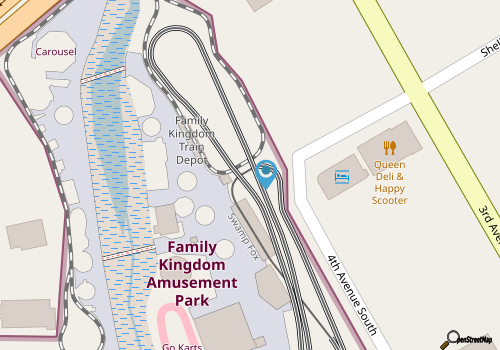 Westgate Myrtle Beach Oceanfront view  bedroom deluxe Balcony and Full Kitchen map location