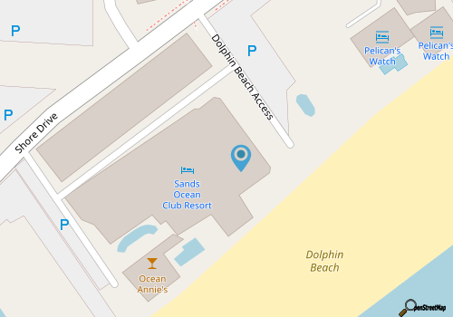 Sands Ocean Club,Studio, Ocean View, Ocean Annies! map location