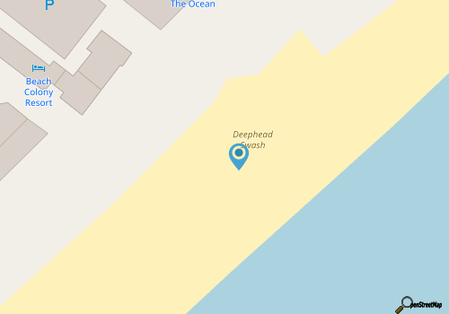 Beach Colony Resort Unit 208 - Beautiful Oceanfront Condo - 1 bedroom - 1 bath Perfect for 6 map location