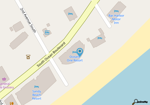 Oceanfront Luxury Awaits – 6th Floor Condo at Oceans One Resort map location