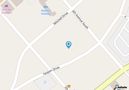 2 Blocks to Beach, 2BIG BR for 7 map location