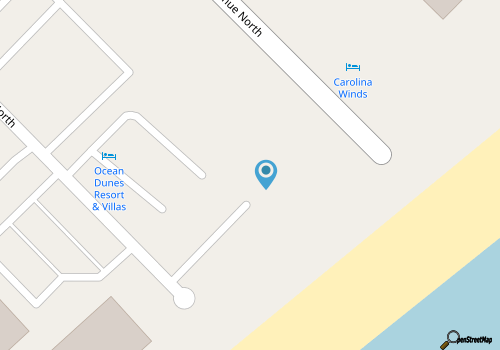 NEW! Mermaid Townhouse, Beach Access map location