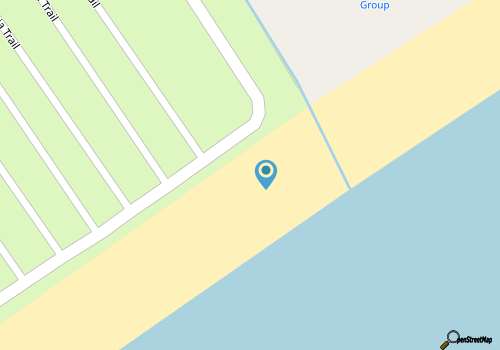 Myrtle Beach Travel Park Surf Lessons map location