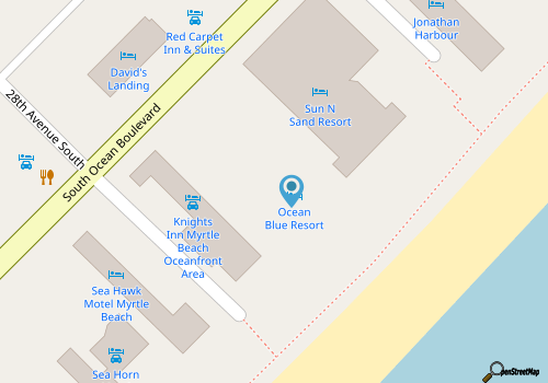 OCEANFRONT! Spacious, beautiful! Come GOLF, SHOP, EXPLORE! map location