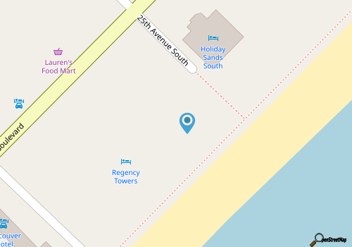HS-1025 Ocean View Retreat on the 10th Floor in Myrtle Beach, Sleeps 6 map location