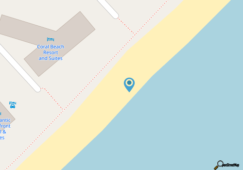 New Oceanfront 1BR with Heated Pools, Coral Beach! map location