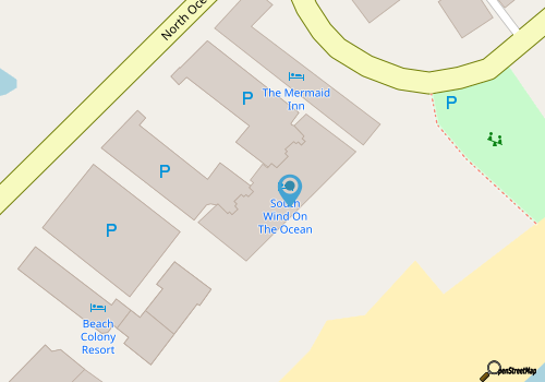 Oceanfront 2BR/2BA | Sleeps 6 | Balcony & Pool map location