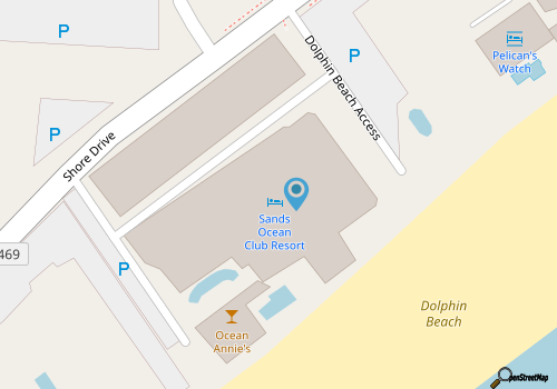 Myrtle Beach-Sands Ocean Club, Ocean View,Lazy River, Ocean Annies, Apache Pier map location