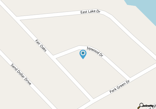 So Cute By the Beach-Lake View-Sleeps 8. Use of complementary golf cart. map location