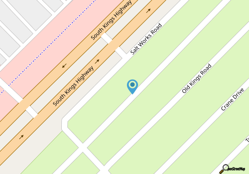 Newly Renovated! This 3BR/2BA Beach Cottage; Sleeps 6 Max! Golf Cart is Included map location