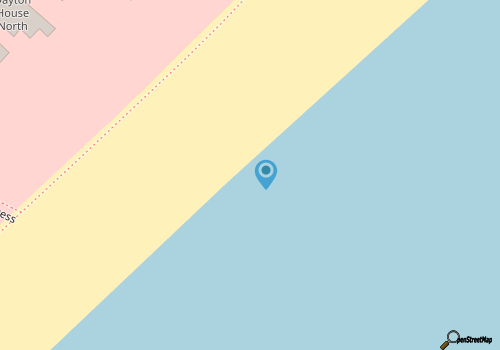 Meridian Great Ocean view condo on the beach, pool map location