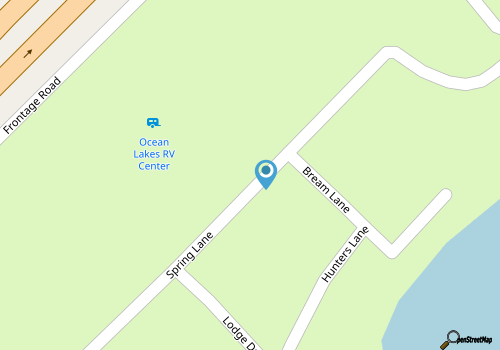 Ocean Lakes 2-Bedroom Getaway map location