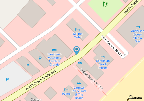 Carolina Grande - Myrtle Beach - 1BD/1BTH Villa map location