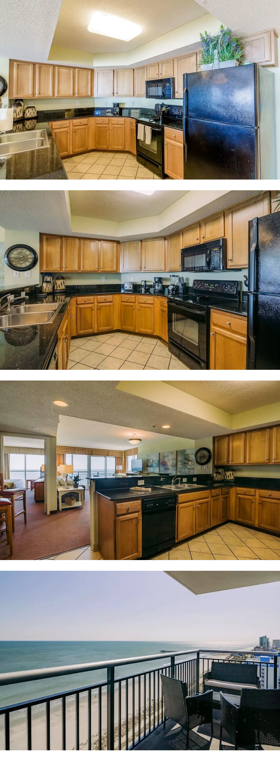 3BR/3BA Oceanfront Corner unit On Boardw...