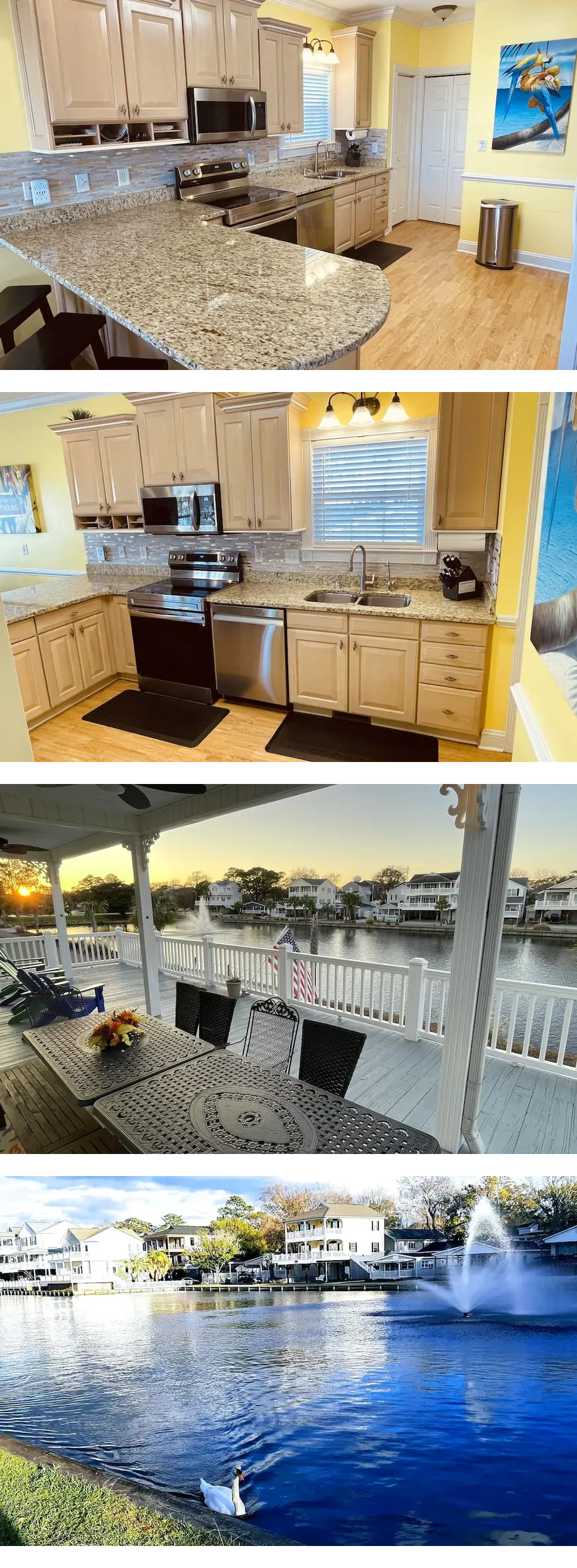 Lakefront Beach House FREE GOLF CART & W...