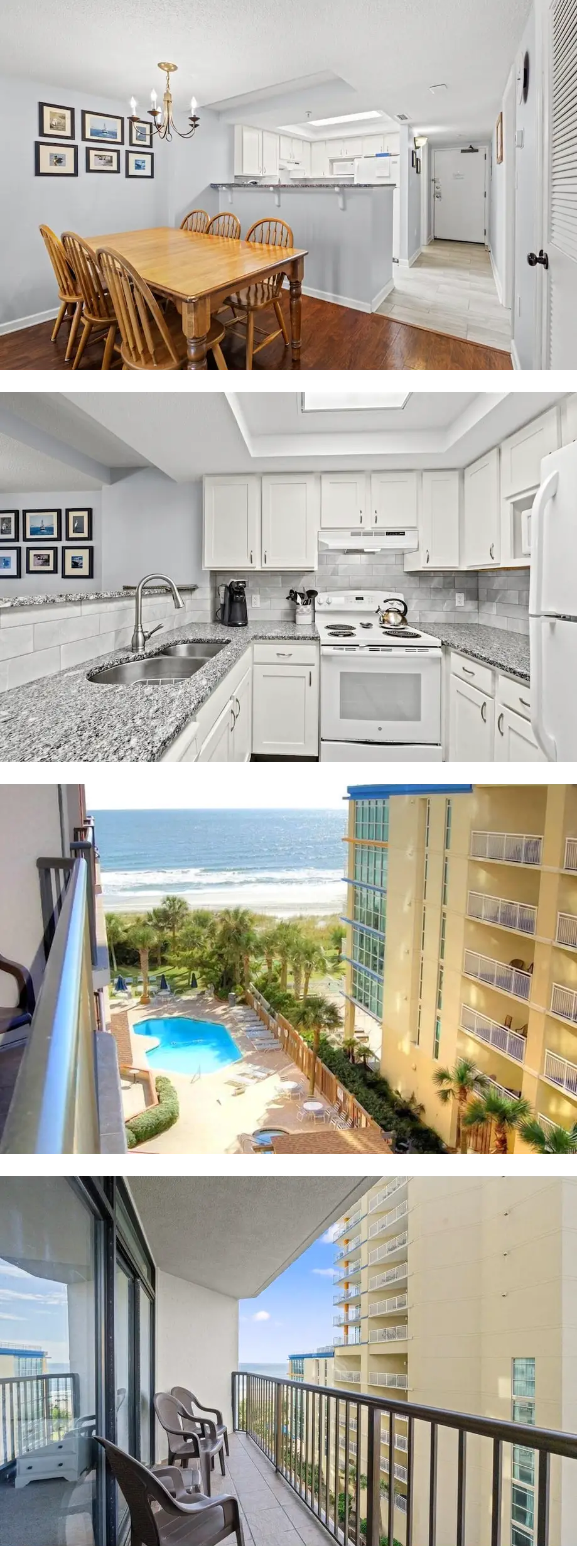 Beautiful ocean views from the balcony i...