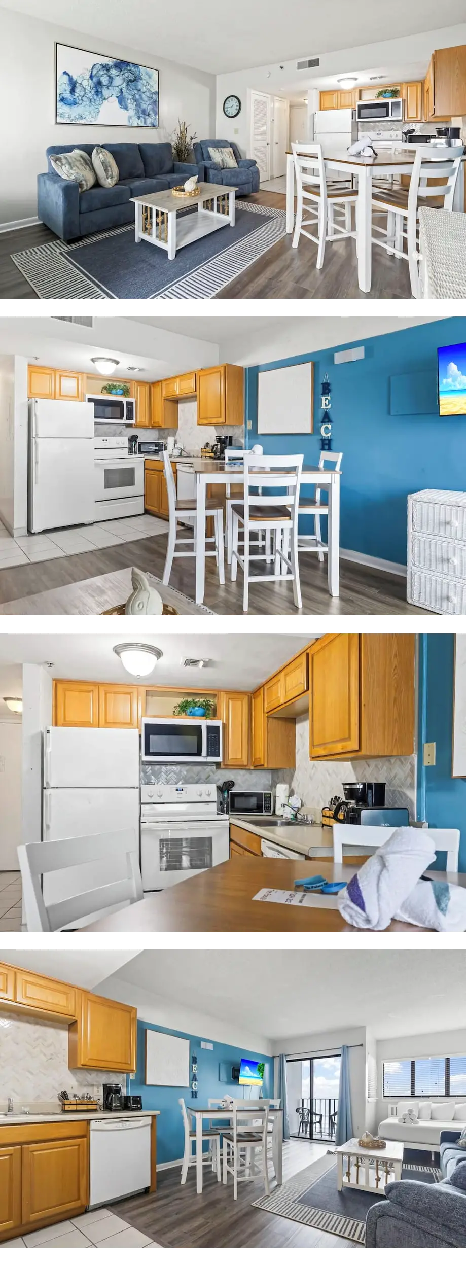 Freshly Renovated Oceanfront Studio! Pal...