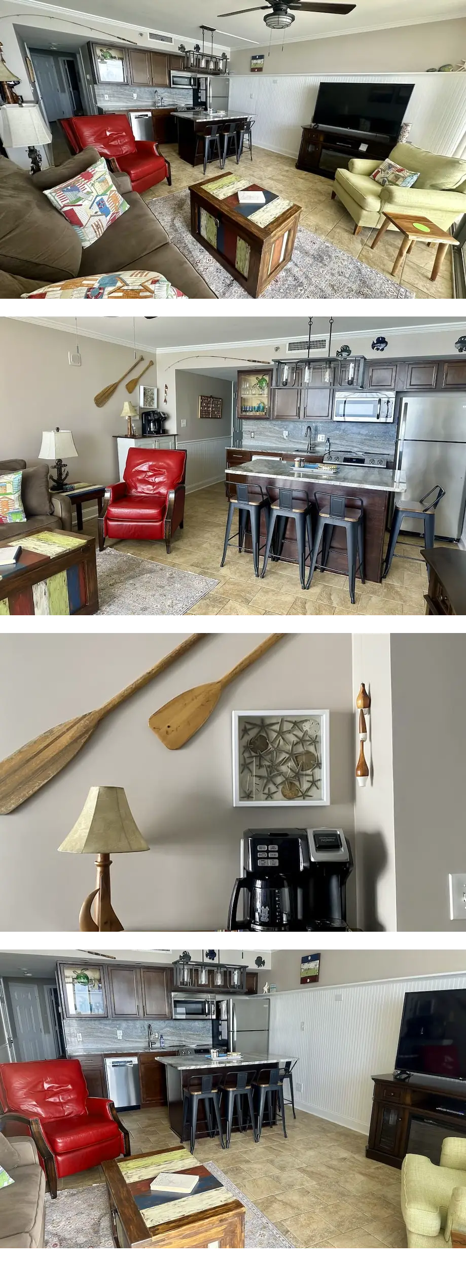Beachfront fun for 2! Updated, 1 BR, Kin...