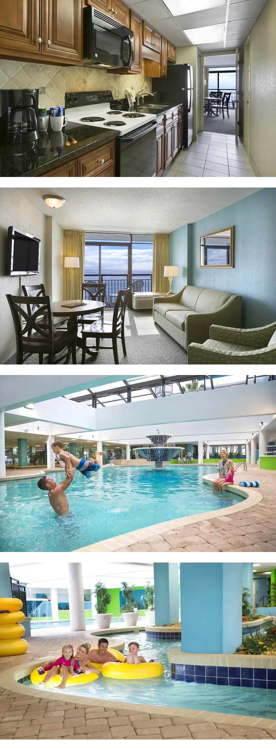 Directly Oceanfront Suite at Family Reso...