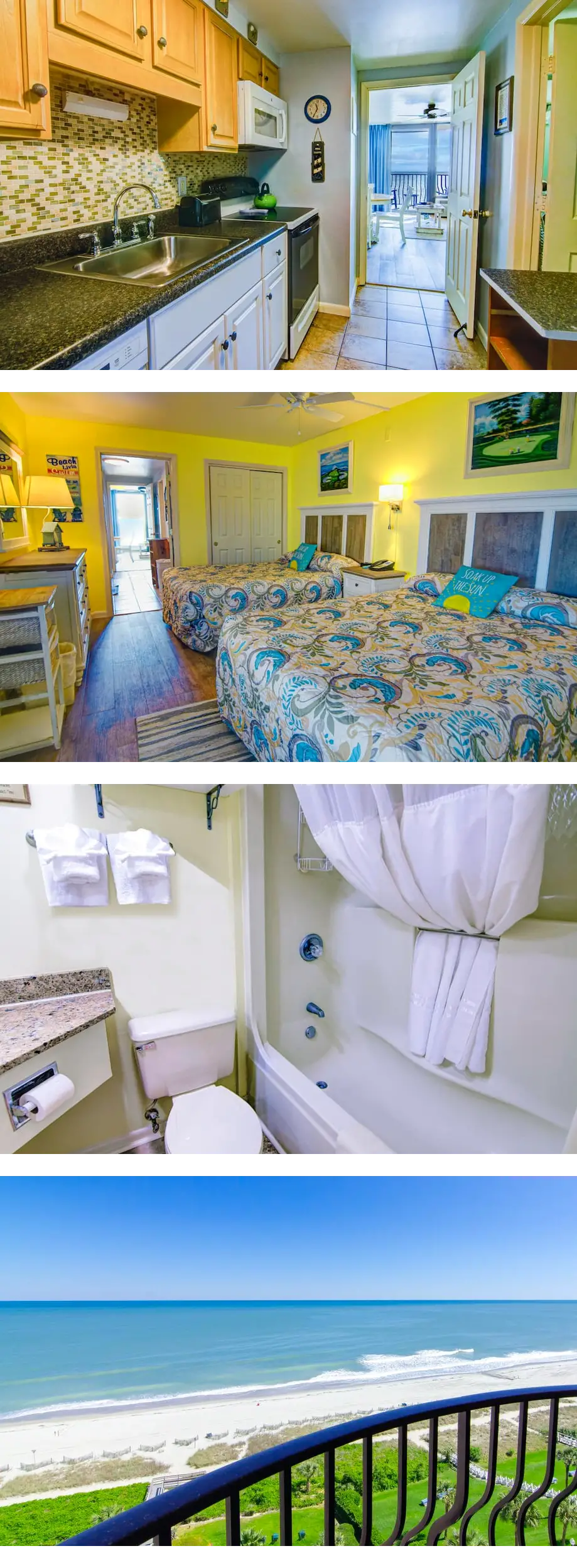 Oceanfront 1 Bedroom Condo at Nice Resor...