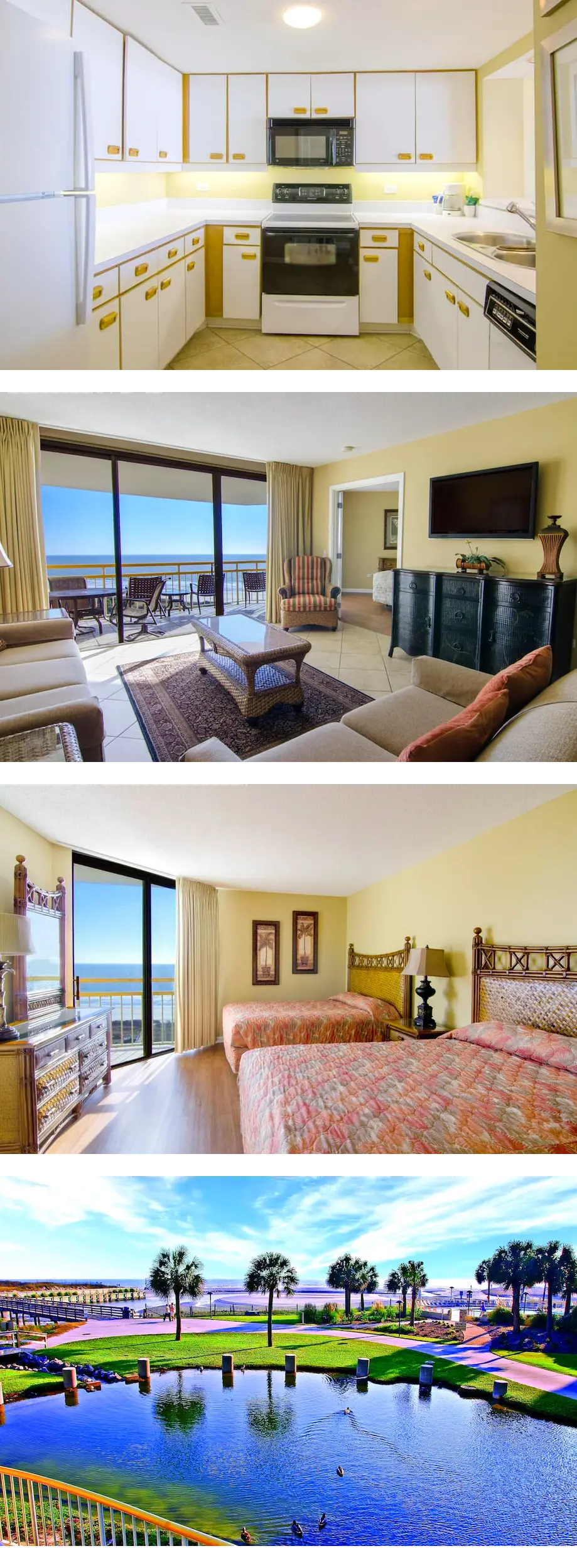 Beautiful Oceanfront Two Bedroom Condo +...