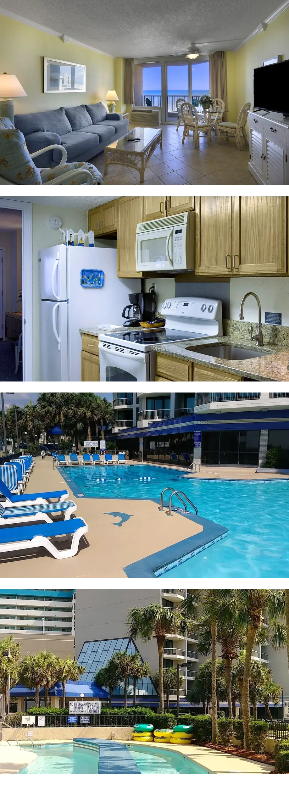 Angle Oceanfront Family Suite at Resort ...