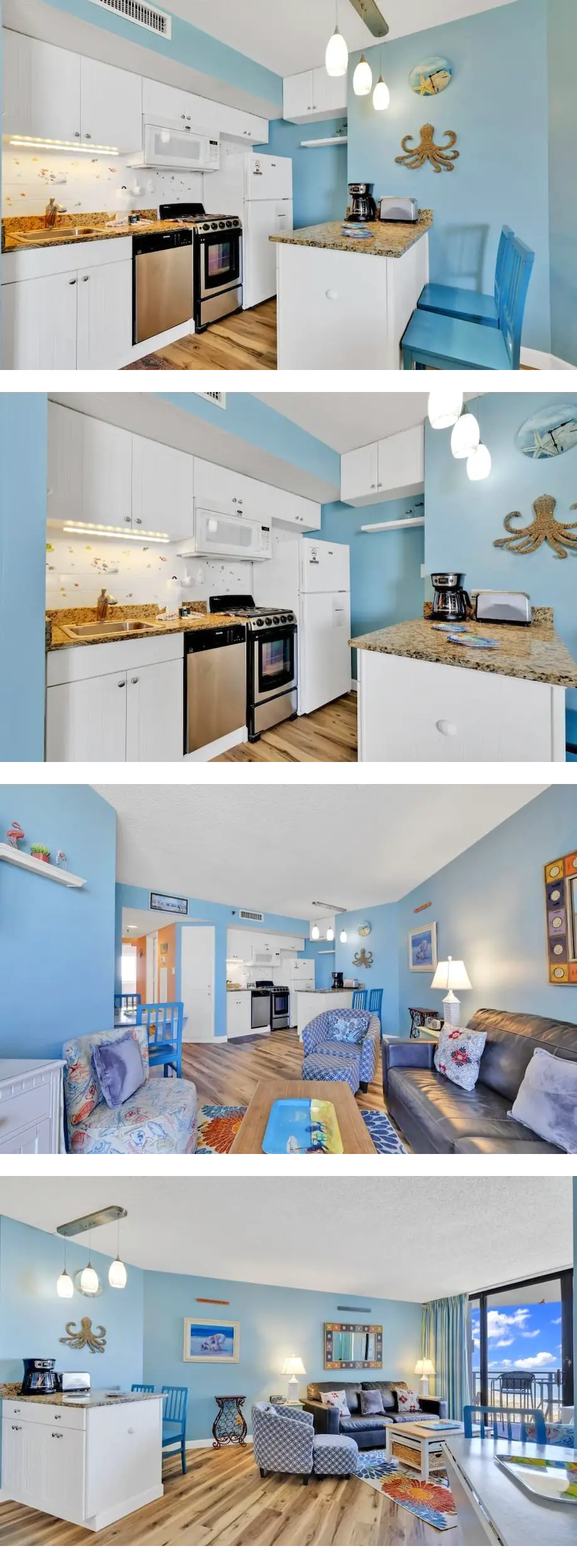 1BR Ocean Forest Plaza Condo W Beachview...