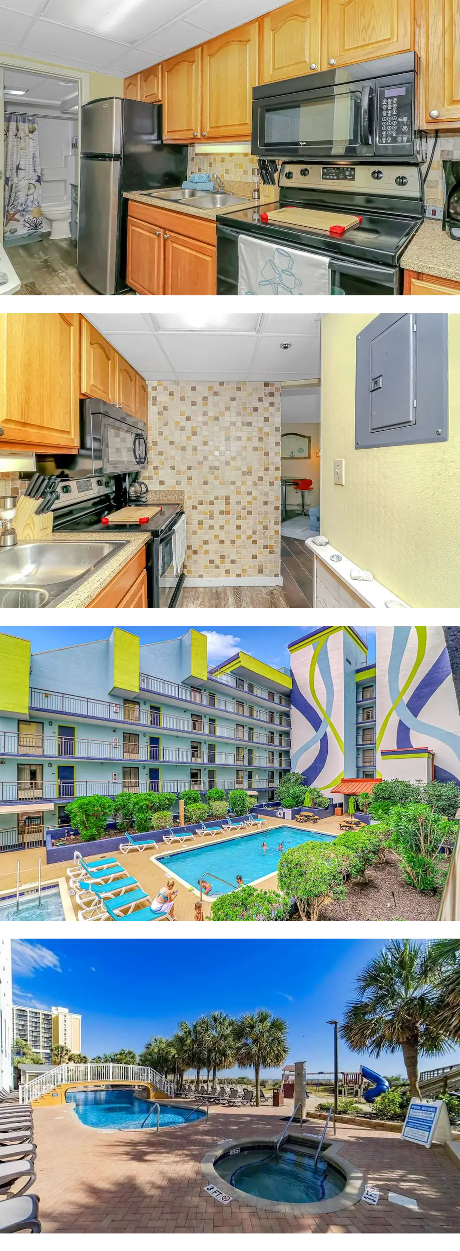 WOW!!! BEAUTIFUL Balcony Sunsets!! 2 Poo...