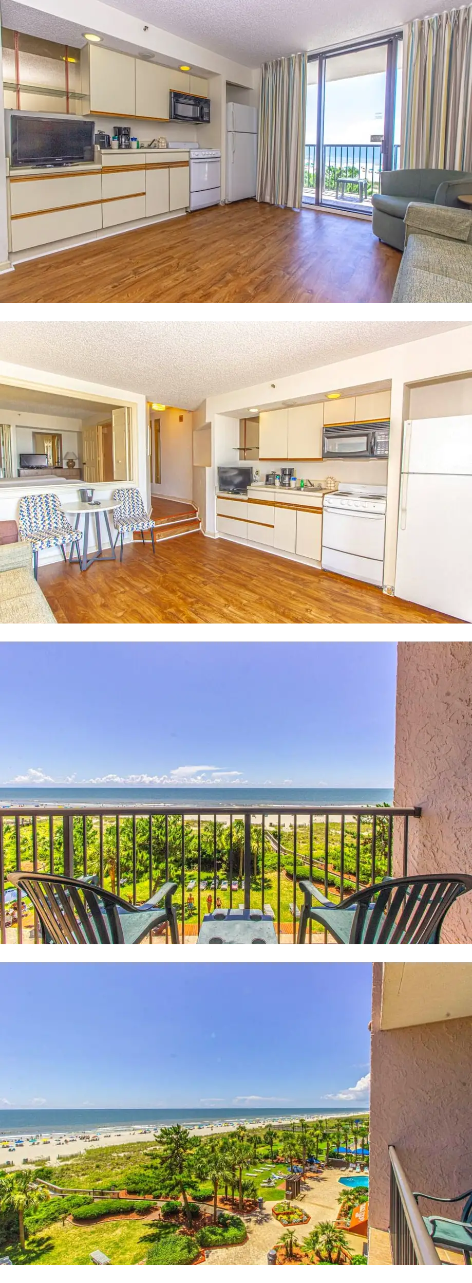 Direct Oceanfront 1BR 1BA~Beach Colony 4...
