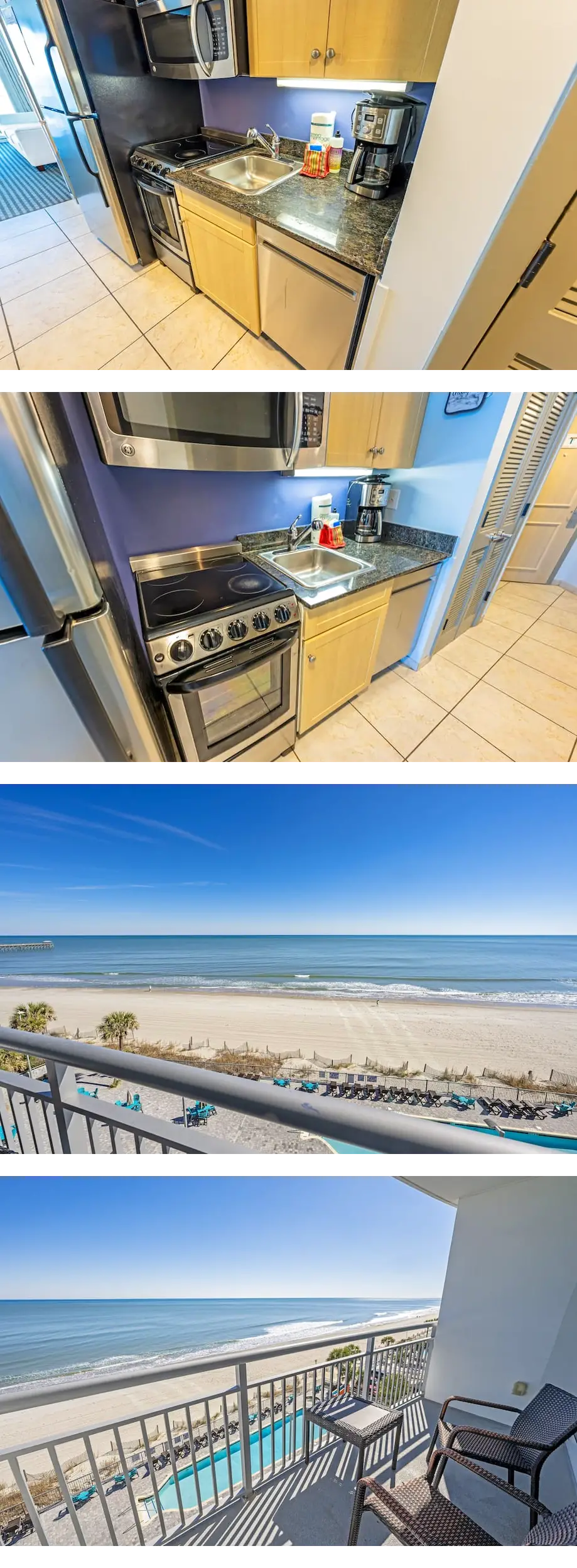 New Clean Modern Oceanfront, Beach/Pool,...