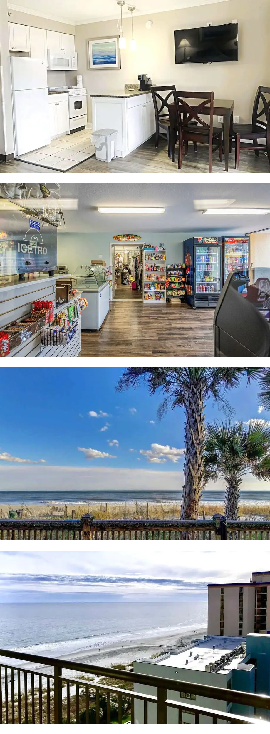 Bright Beach View Condo,Pool,FREE Ticket...