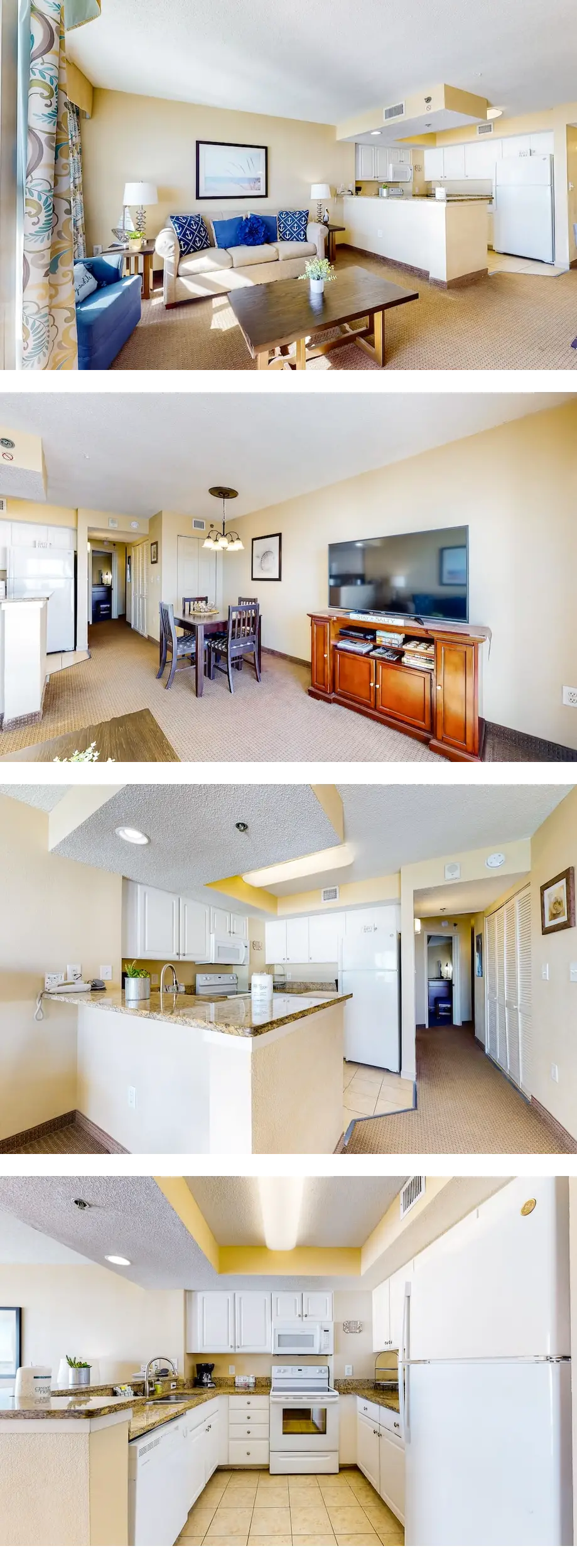 16th-floor oceanfront condo with AC, poo...