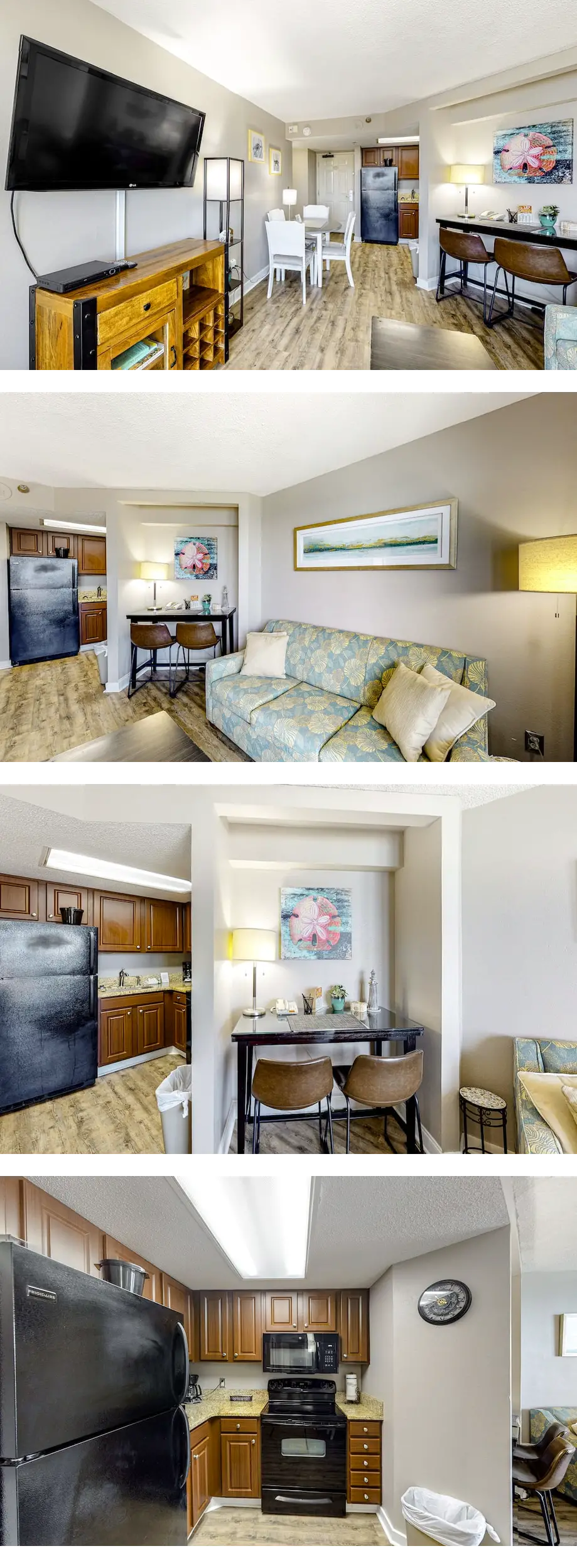 Top-floor ocean-view condo with AC, indo...