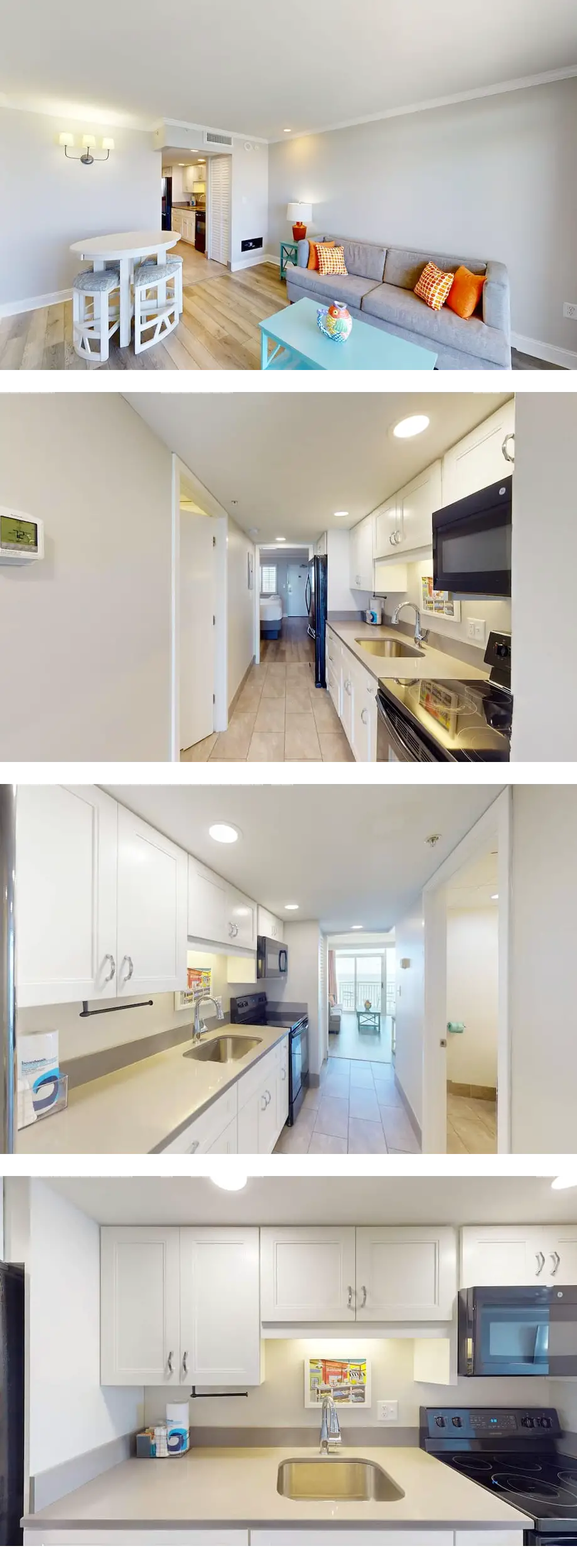 17th-floor oceanfront condo with beach a...