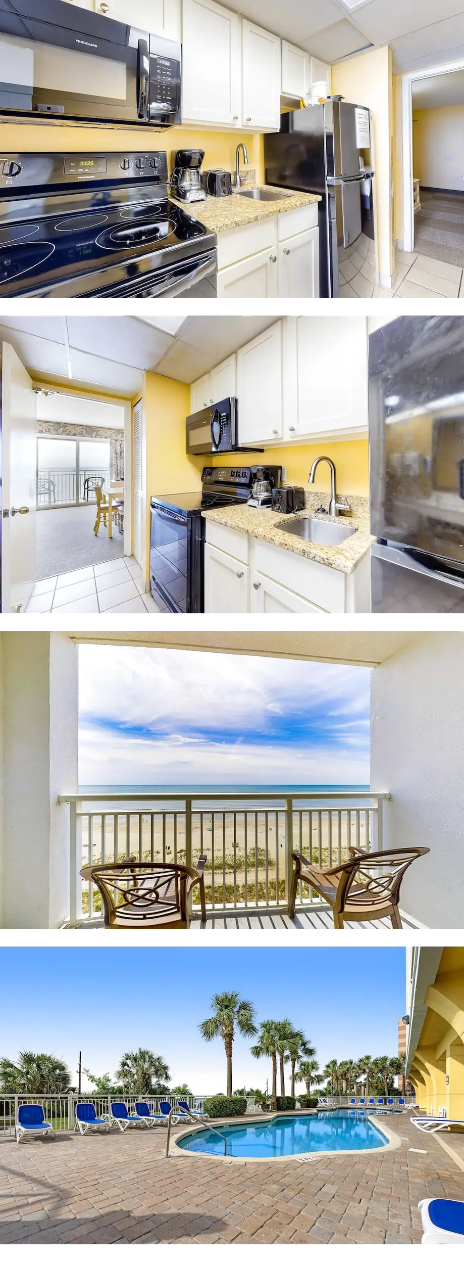9th-floor oceanfront condo with wonderfu...