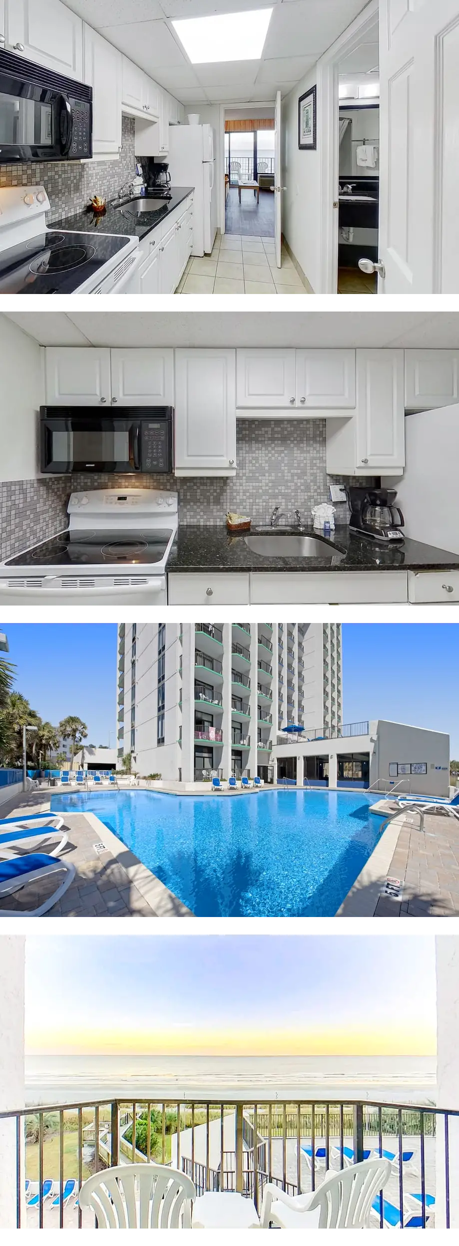 3rd Floor Oceanfront Snowbird Friendly C...