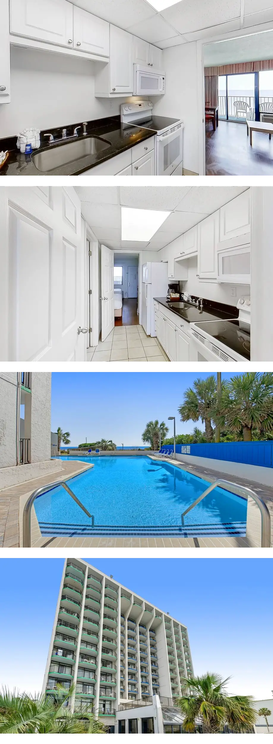 10th-floor oceanfront condo with AC, WiF...