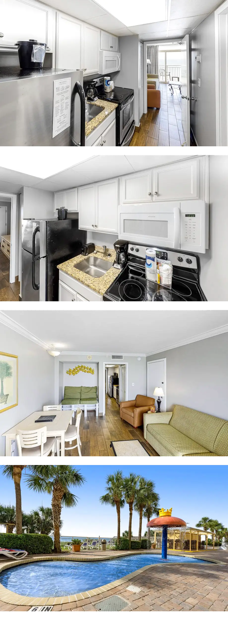 Inviting oceanfront snowbird-friendly co...