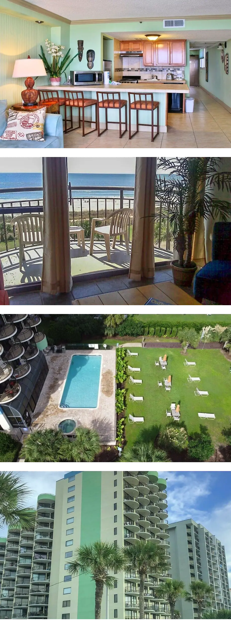 Beach Panoramic Corner Unit Ocean View! ...