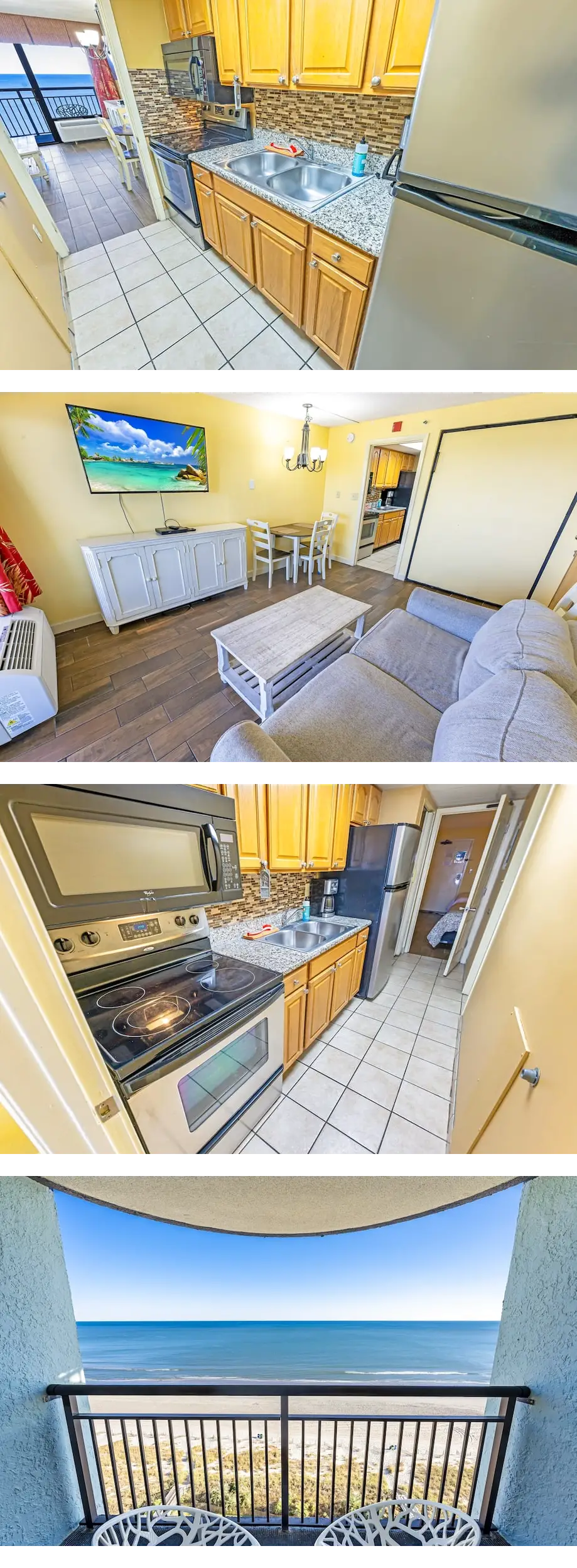 Coastal Comfort! 1BR Stay w Balcony & Sh...