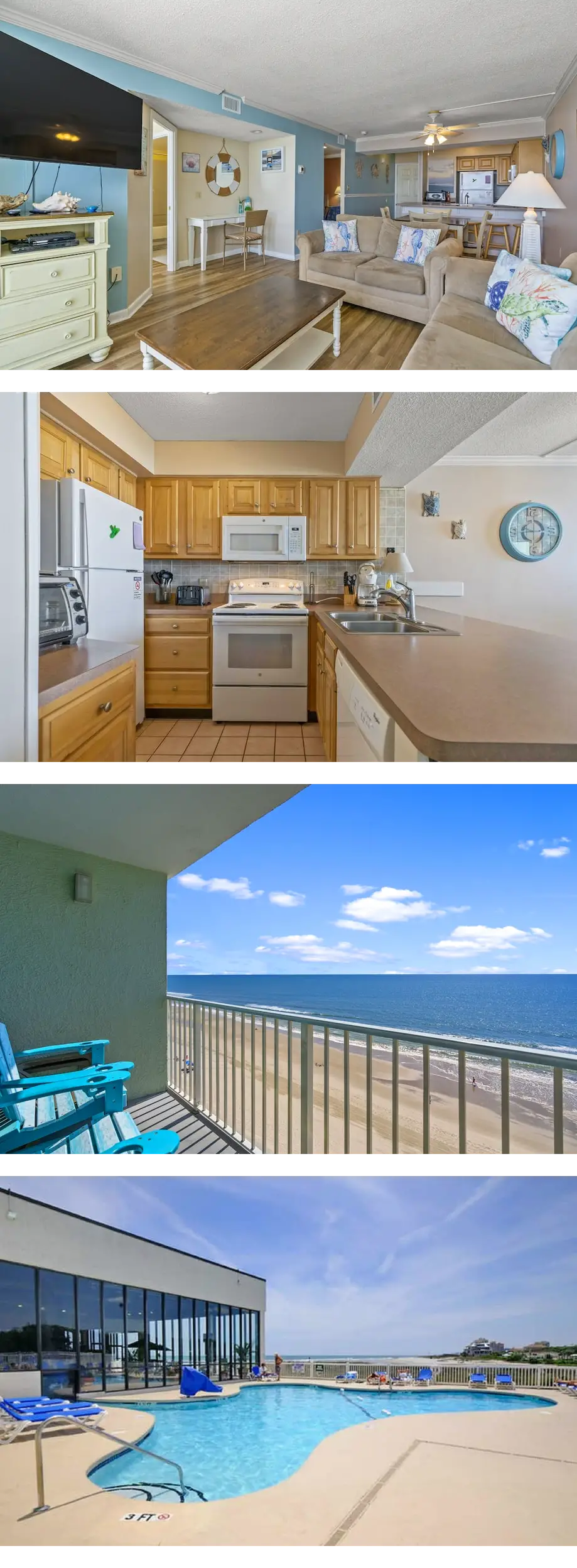 Sands Beach Club II 917 Oceanfront Condo...